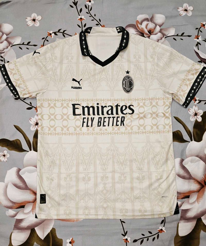 AC Milan x PLEASURES Jersey With Shorts Size L
