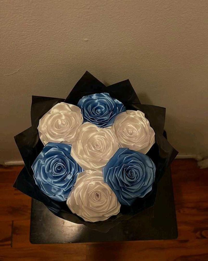 Flower Bouquet Ribbon