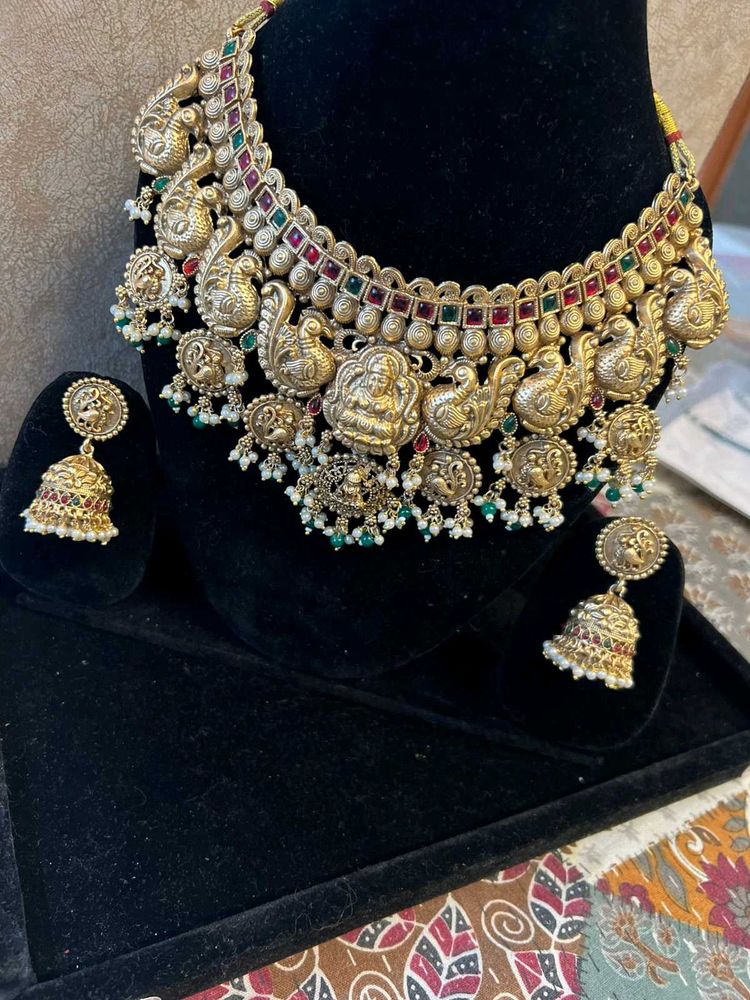 Priyaasi jewellery gold plated temple