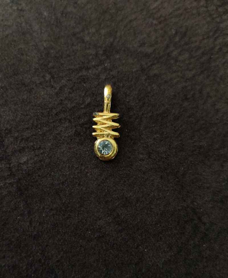 Cute White Stone Pendent