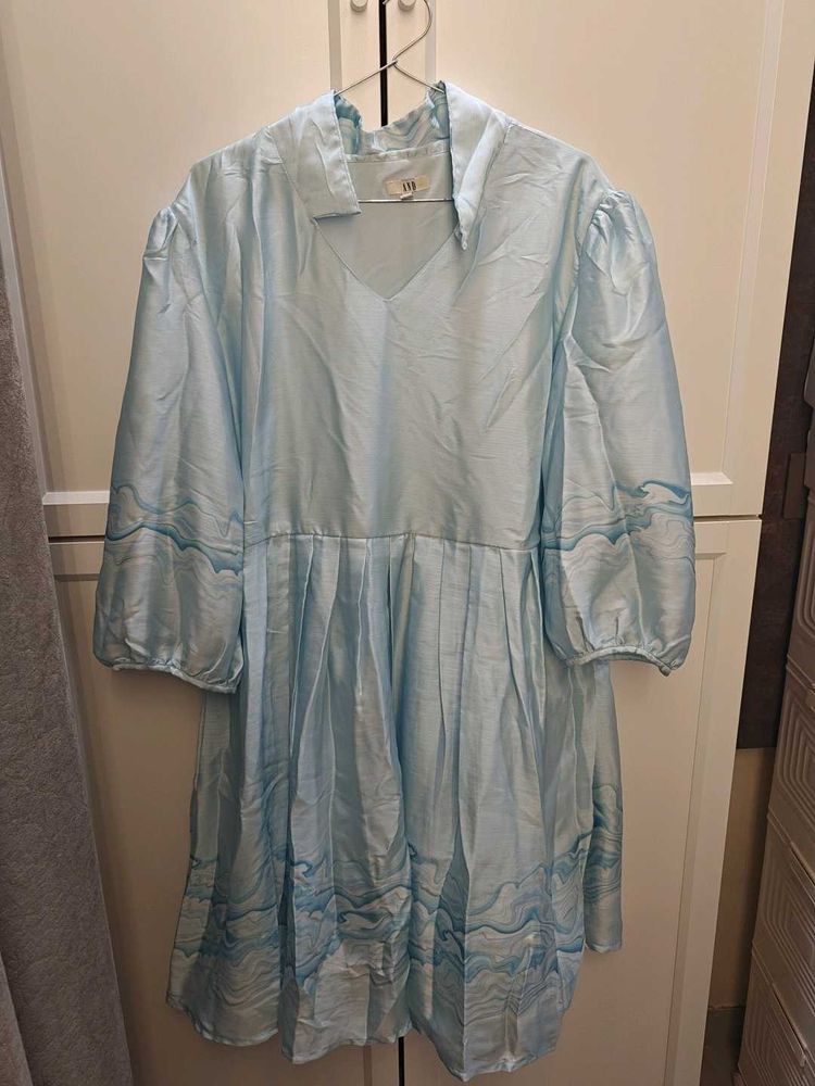 Light Blue Mini Dress