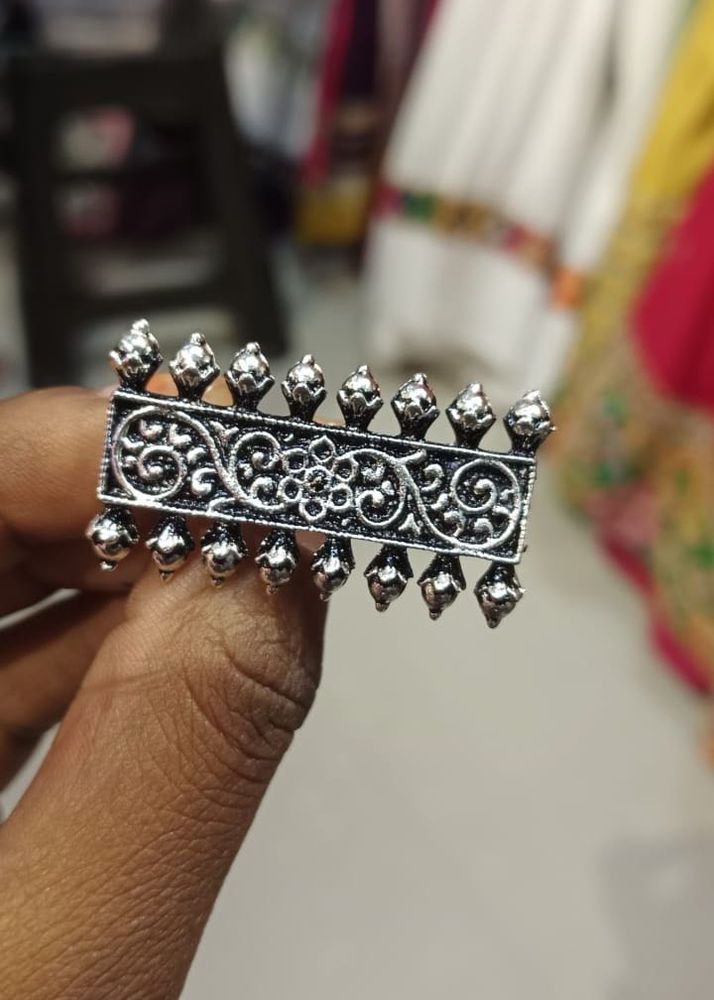 Oxidized Silver Ring