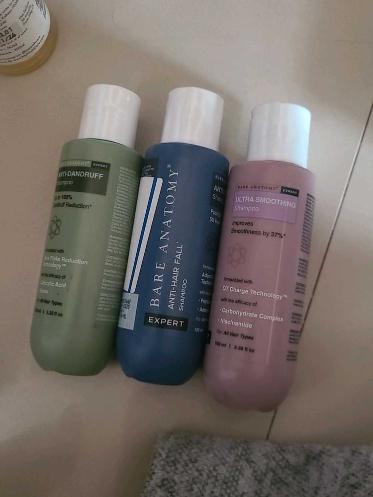 Travel friendly Bare Anatomy Shampoo Set