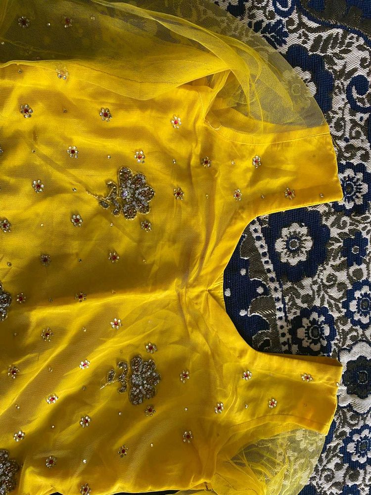 Yellow Salwar Kameez