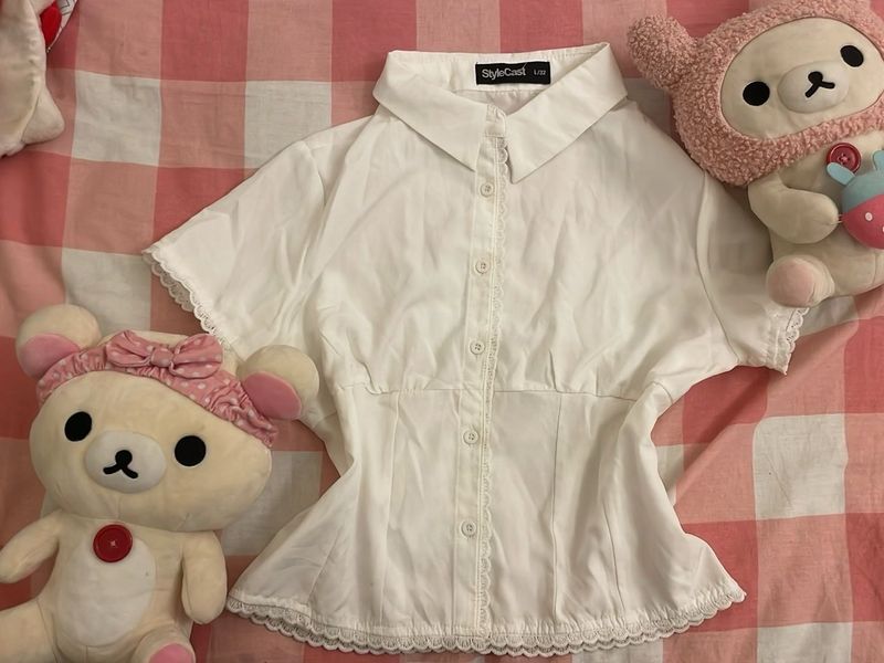White Coquette Shirt
