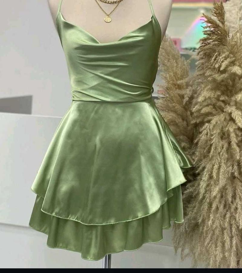 Satin Dress