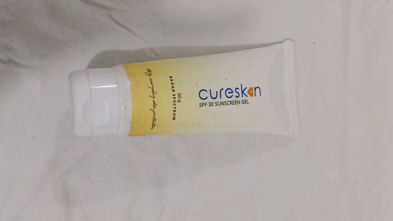 Cure Skin SPF 30 Sunscreen Gel