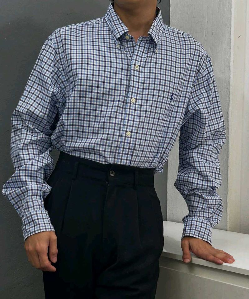 @ralphlauren plaid shirt
