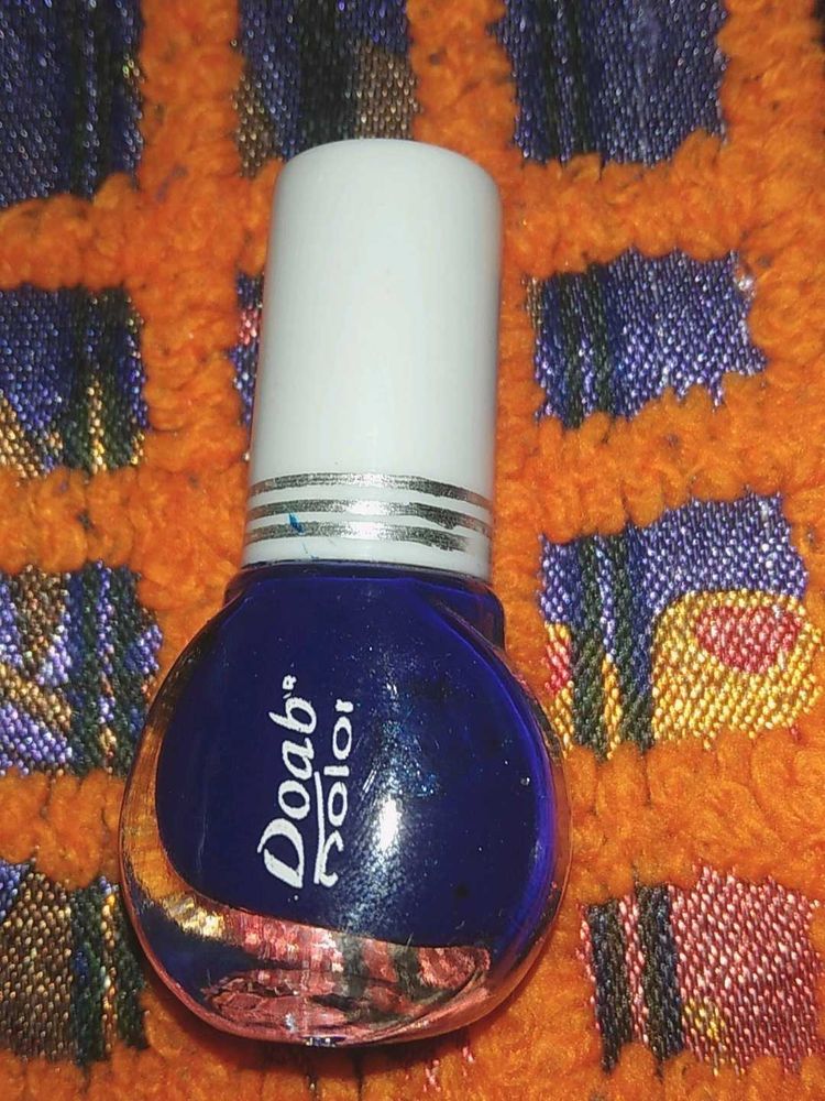 Doab Color Nail Polish - Deep Blue