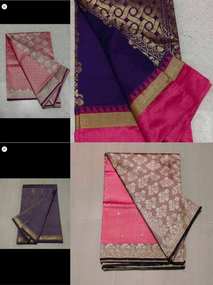 Set Of 4 Sarees For Tarranum Mazhar