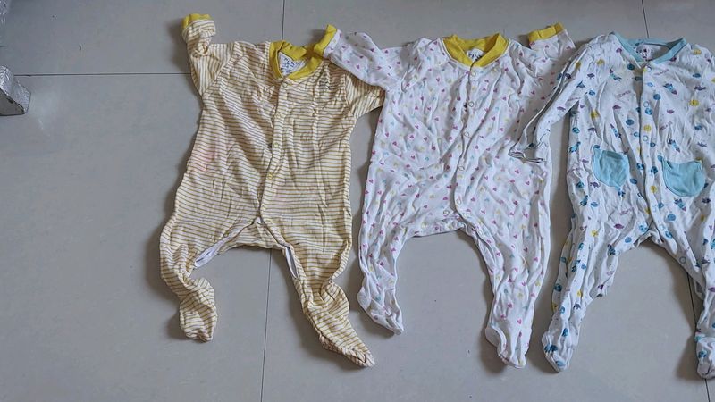 Baby Sleep Suit Or Jumpsuits For 0 To 3 Month