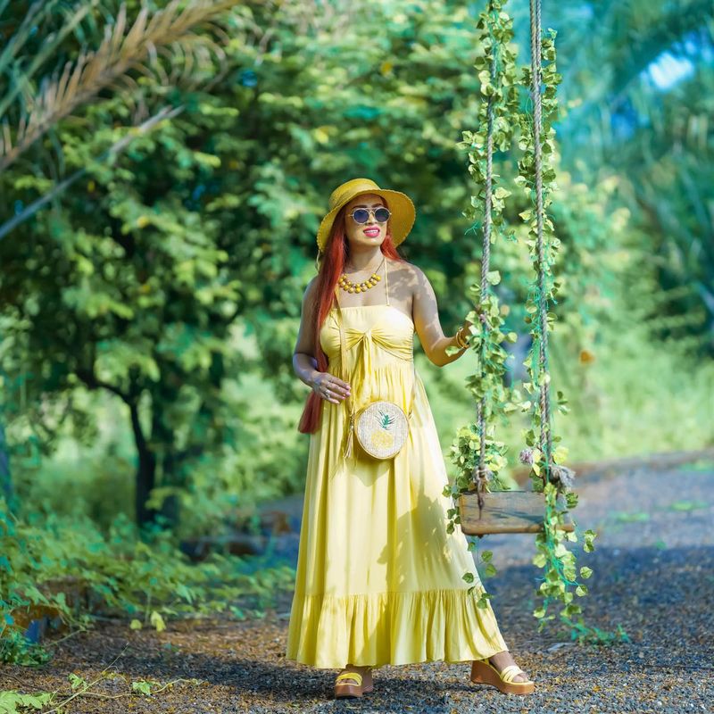 Flare Maxi Dress