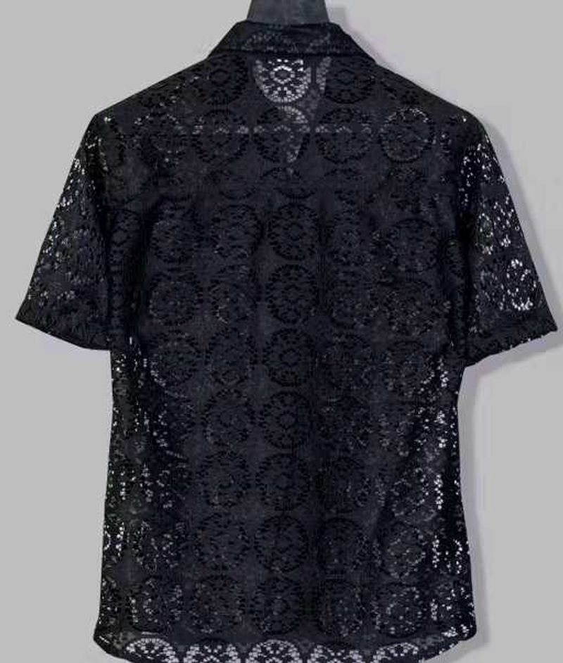 Black Lace Shirt