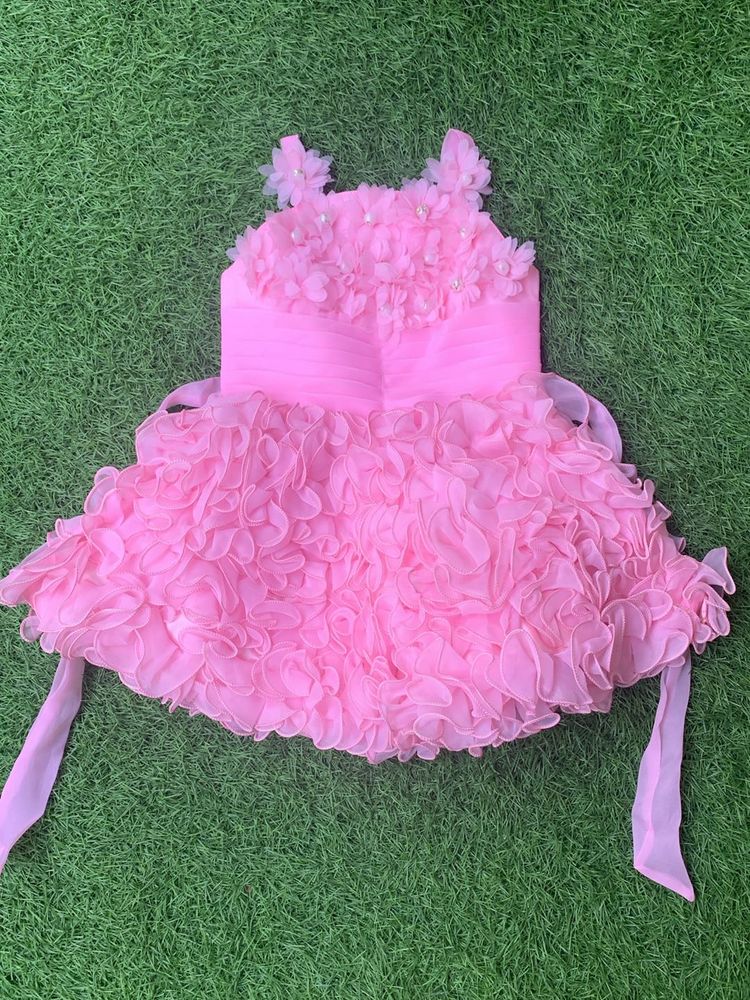 Pink Party Wear Dress