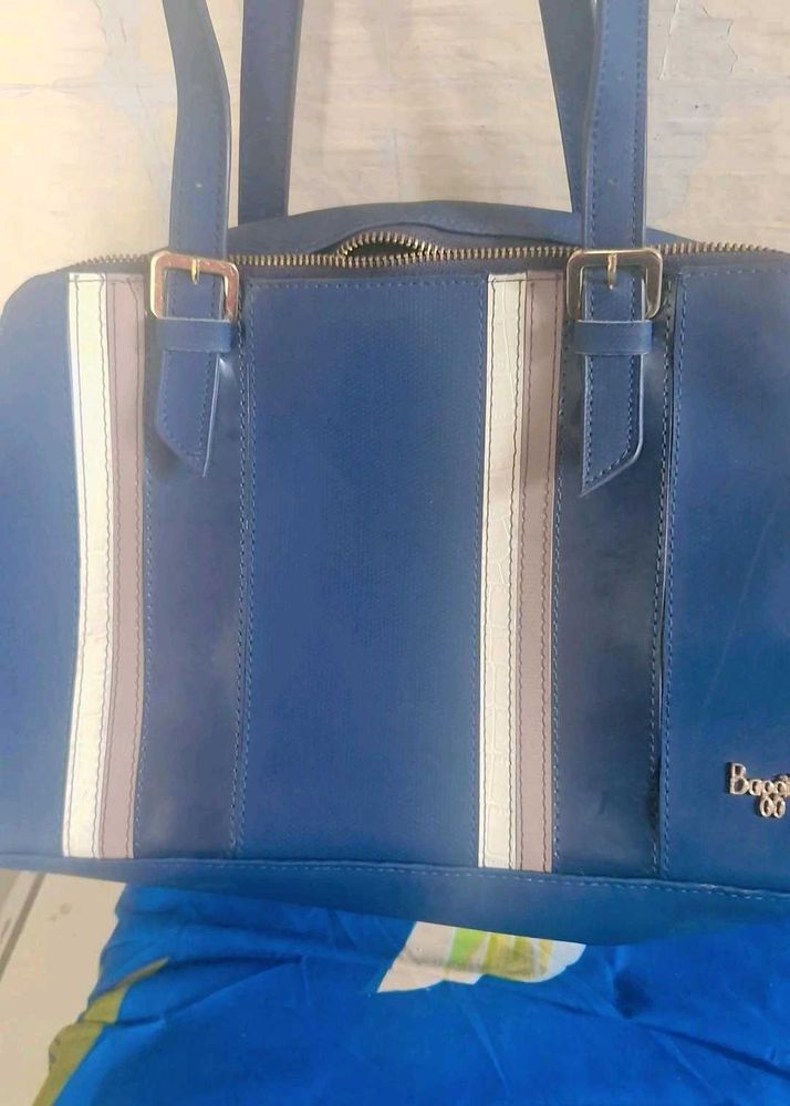 Blue Handbag