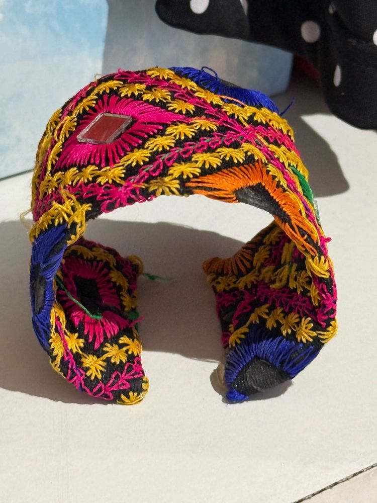 Colorful Embroidered bracelet