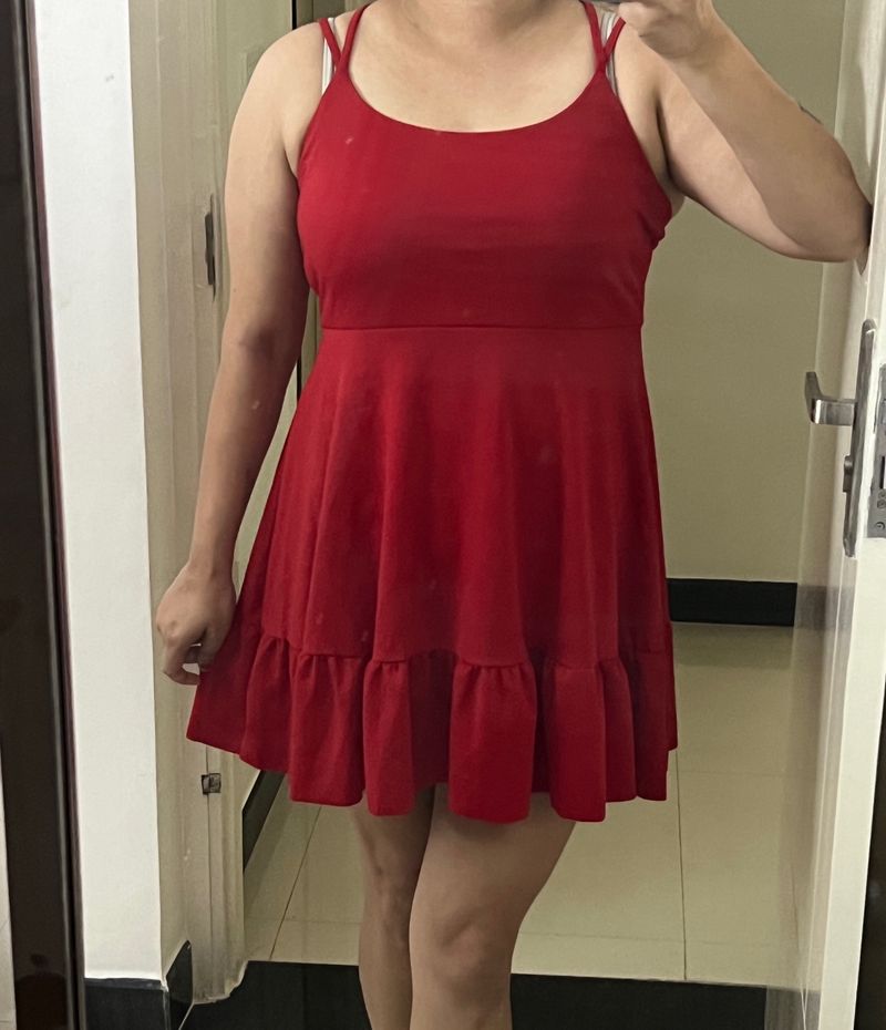 Red Strap Dress