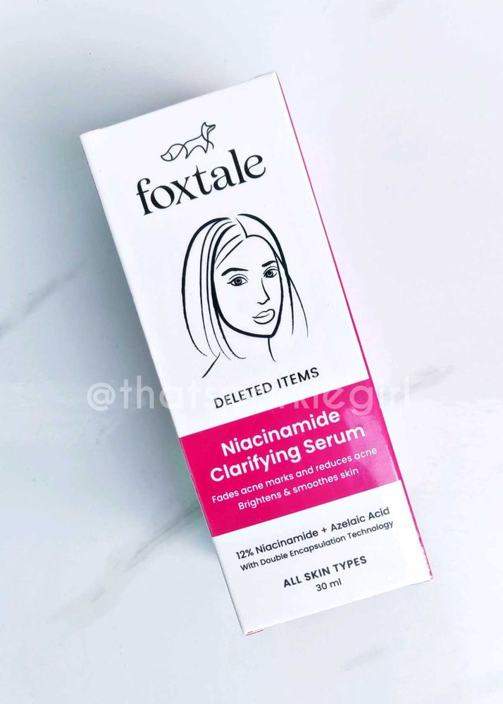 Foxtale 12% Niacinamide Oil Control Serum 30ml