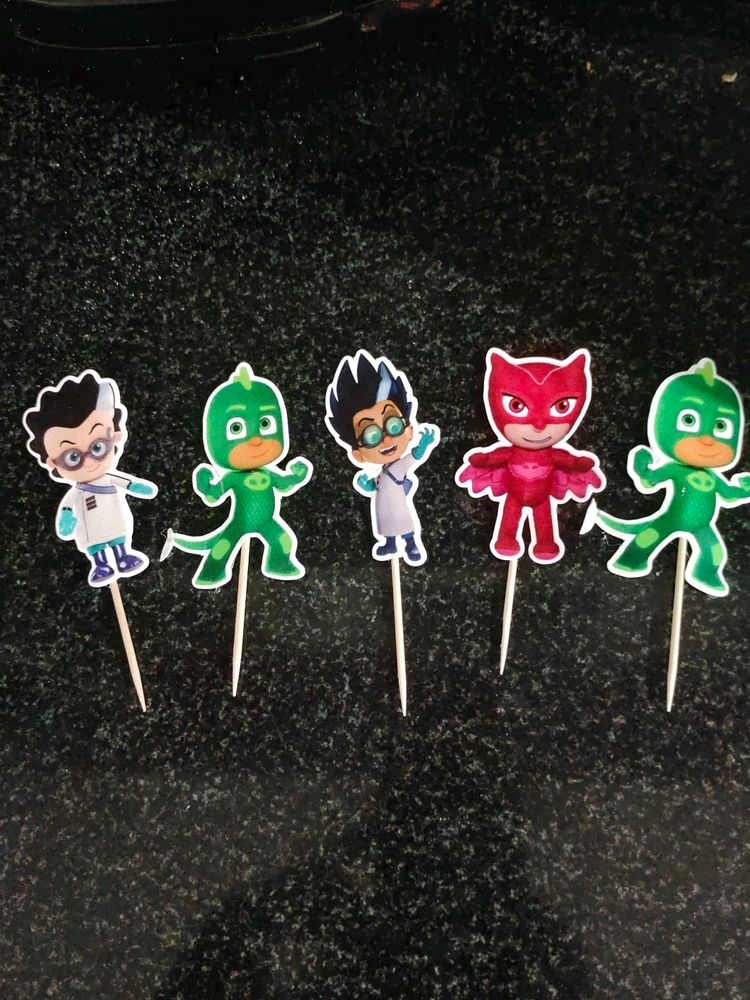 PJ Masks Cupcake Toppers