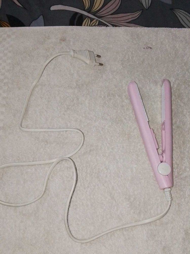 Pink Mini Hair Straightener