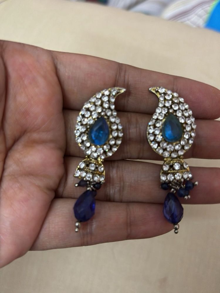 Blue Earrings