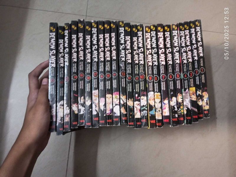 Demon Slayer Manga Set