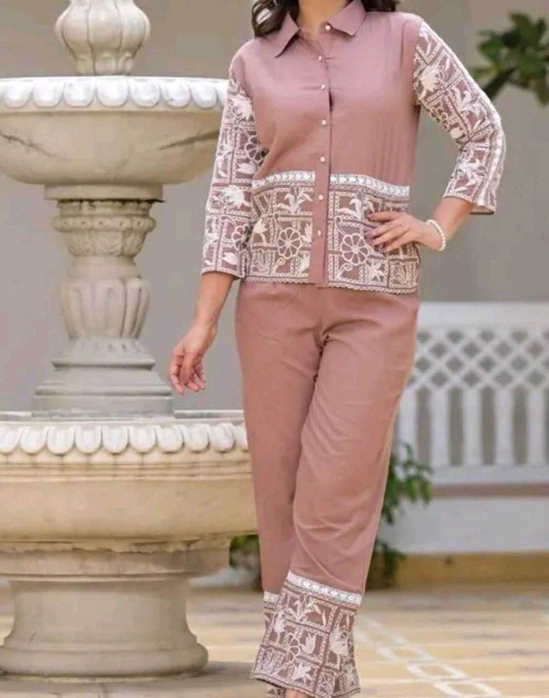 Elegant Embroidered Kurta Set