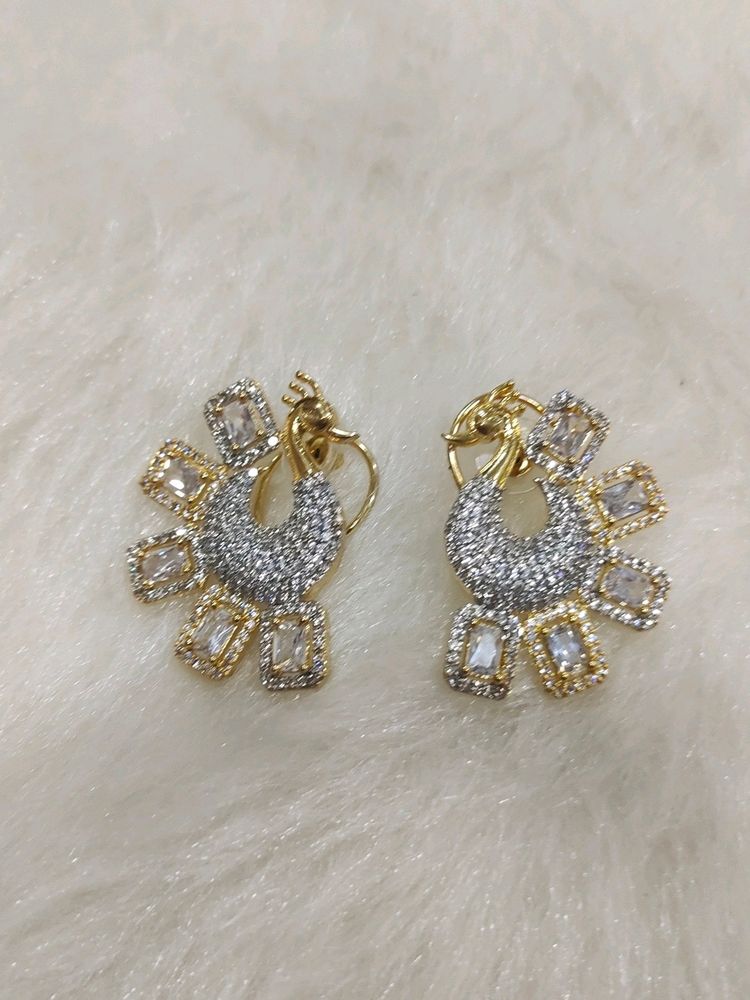 Swarovski Peacock Earing