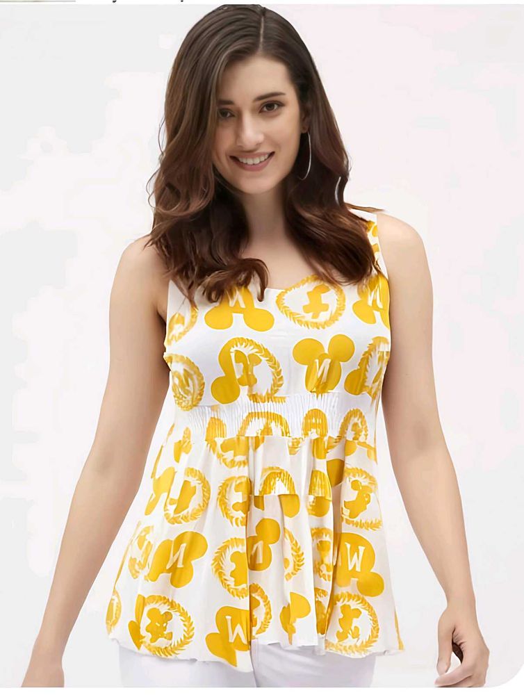 💛🤍Comfortable &amp; Breathable Top