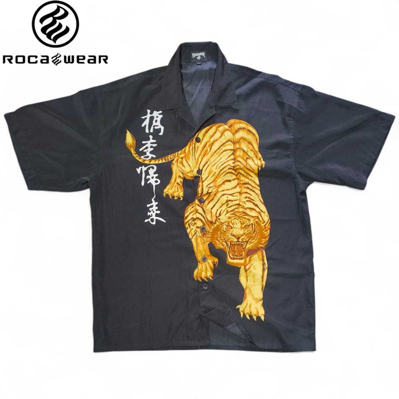 🐅Vintage Rocawear Tiger|Y2K Streetwear Shirt💎