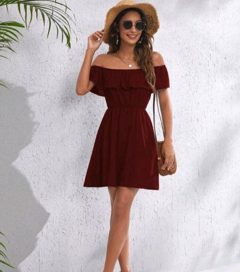 Offshoulder Mini Dress