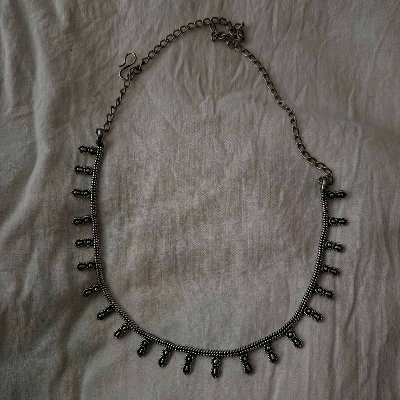 Silver-Tone Chain Body Jewelry