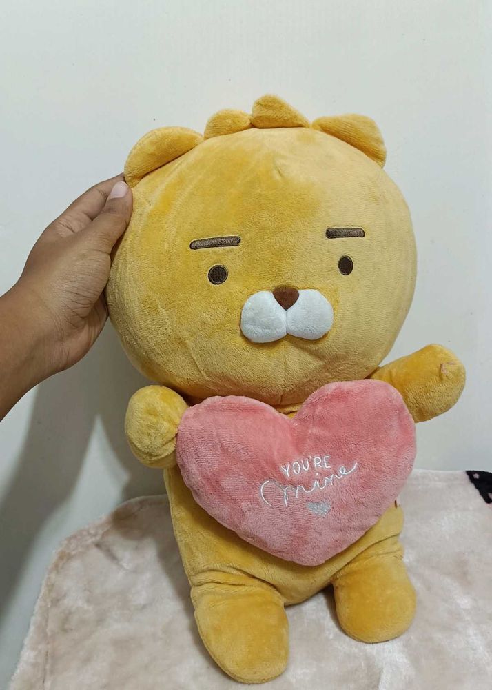 Big Size Ryan Kakao Friends Plush with Heart