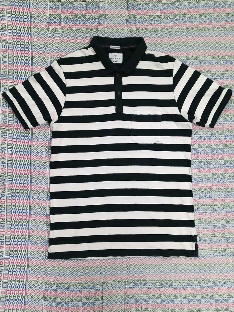 Striped Polo Shirt