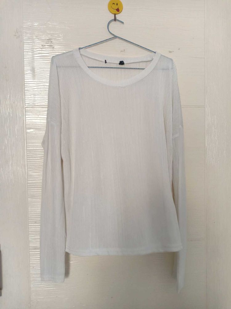 Transperant Summer Fitted Top