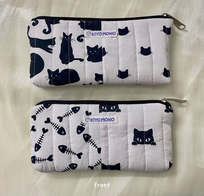 Cute Handmade Cat Pouch