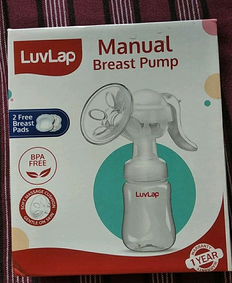 LuvLap Manual Breast Pump
