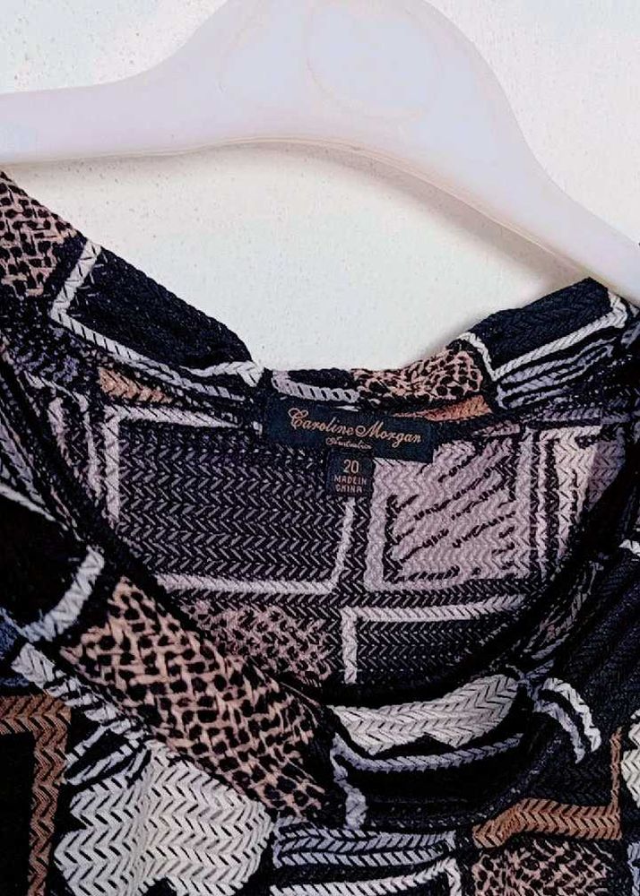 Multi Black Casual Dress