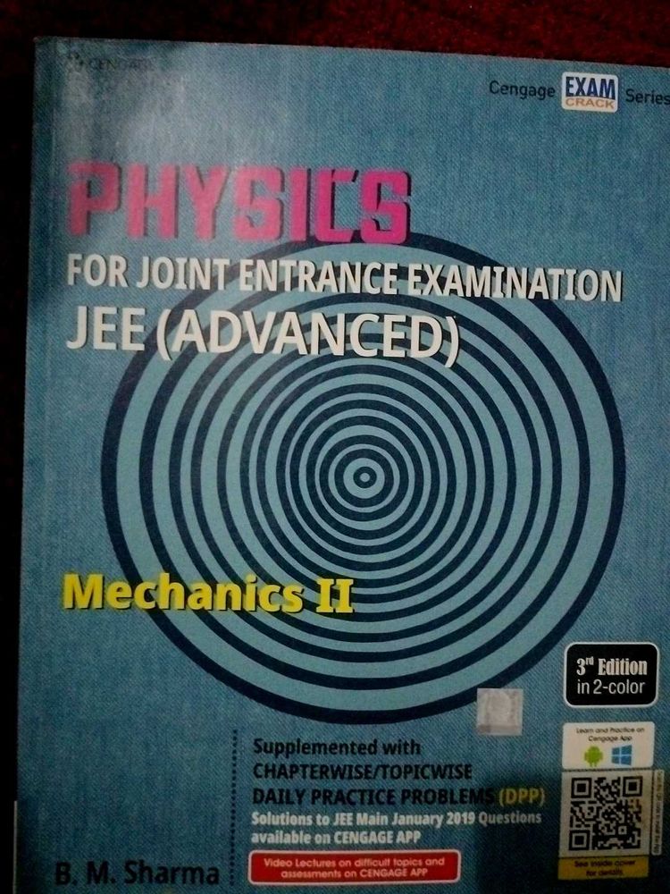 JEE Advanced Physics Mechanics II by B.M. Sharma