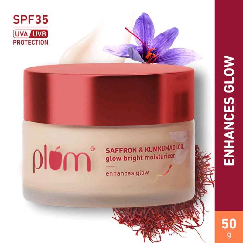PlumSaffron &amp; Kumkumadi Oil Glow Bright Moisturize