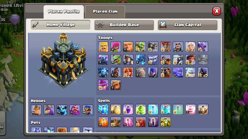 COC Clash of clans (Townhall 17 Max)