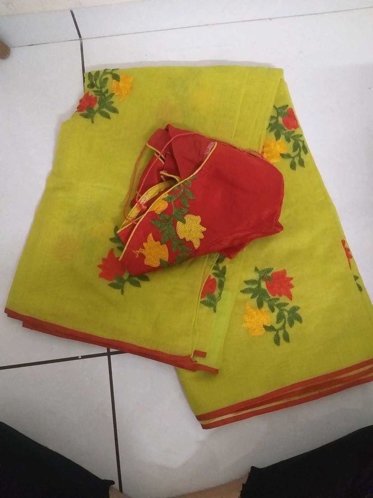 Sadi With Blouse,saree