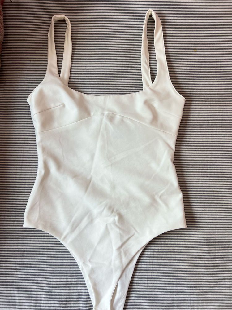 ZARA White Bodysuit – New / Never Worn